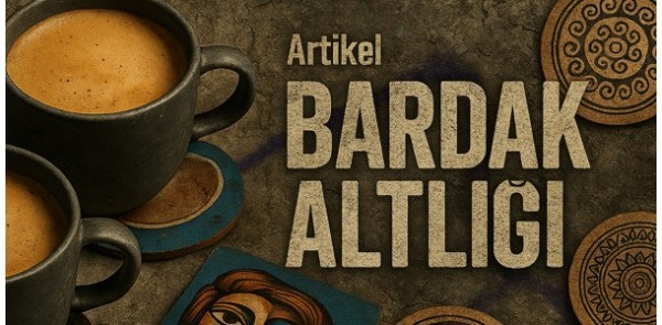 MDF Bardak Altlığı